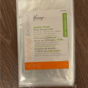 Clear PEVA Shower Liner